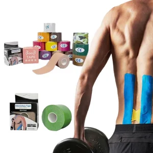 Soft Breathable Cotton High-Tensile Kinesiology Tape Sports Wrap