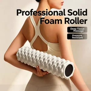 Soft Compression Resistant Eco Friendly EVA Deep Tissue Massage Foam Roller for Post Workout Muscle Soreness Relief