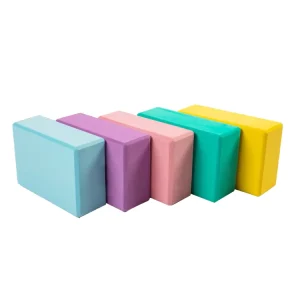 Soft EVA Color-Block Yoga Block