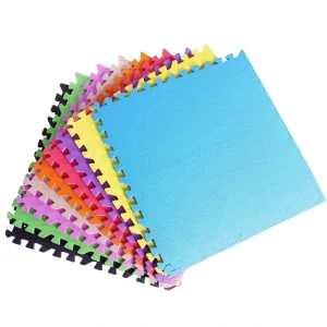 Soft EVA Foam Tatami Puzzle Floor Mat / Rubber Foam Mat Anti-Slip