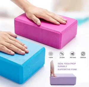 Soft EVA Yoga Block Non slip Surface for Yoga Pilates Daily Home Workout
