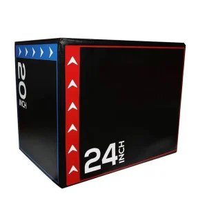 Soft Foam Plyometric Box 3-in-1 Gym Fitness Jump Box