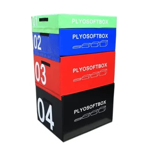 Soft Foam Plyometric Box Set, 4-in-1 Combination Training Equipment