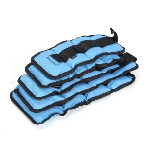 Soft Iron Ankle Weights for Exercise, Walking, Running, Gym Training, Yoga, and Physical Therapy
