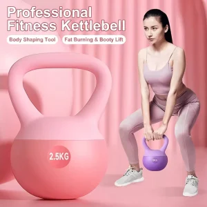 Soft Kettlebell for Hip Training, Squats, Yoga, and Strength Training