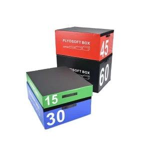 Soft Leather Foam Jump Plyo Box for Bodybuilding