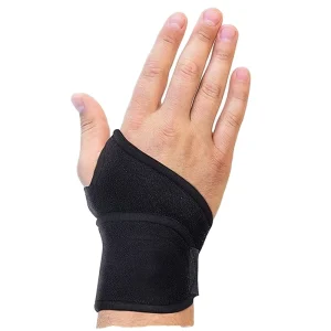 Soft Neoprene Universal Wrist Guard With High Elasticity For Fitness Office Work And Mild Injuries