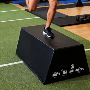 Soft PVC Eco Friendly Plyo Box for Hip Thrust Exercises 60x45x30cm