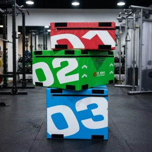 Soft Plyometric Jump Box for Strength Training and Indoor Use