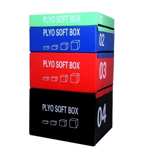 Soft Plyometric Jump Box with 4 Heights