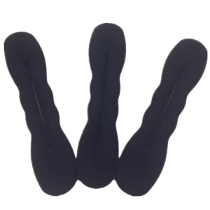 Soft Round Foam Sponge Hair Curlers and Bun Tool