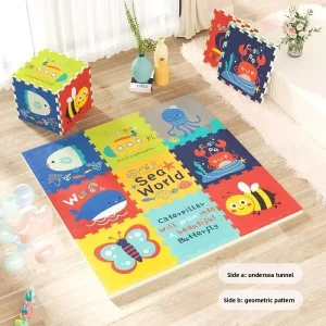Soft Surface Interlocking Foam Mats Multiple Colors