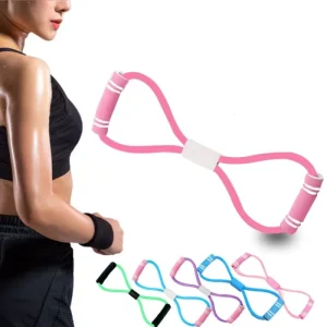 Soft TPE Resistance Stretch Bands for Yoga Exercise Fitness Training Pull up Home Gym Muscle Toning Equipment