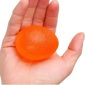 Soft TPR Egg-Shaped Massage Therapy Hand Grip Ball