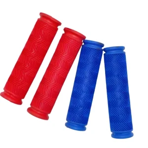 Soft TPR Rubber Double-Sided Locking Bike Handlebar Grips for Cycling MTB BMX