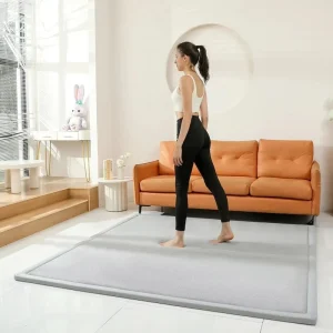 Soft Thick Non-Slip Yoga Exercise Rug Memory Foam Tatami Mat Coral Velvet Area Rug Kids Baby Foam Play Mat