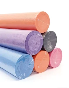 Solid ABS Steel Pipe High Density Round Foam Roller for Yoga Exercise with 150kg Capacity