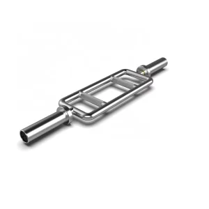 Solid Chromed Tricep Barbell Bar for Home Gym