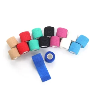Solid Color Athletic Tape Basketball Football Protection Elastic Cohesive Bandage