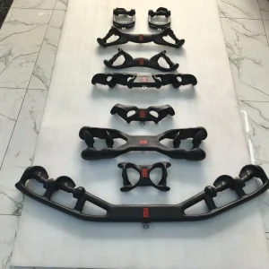 Solid Pull Back Handle 8-Piece Set for Strength Training and Bodybuilding