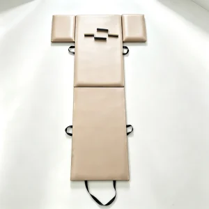 Solid Wood Foldable Pilates Mat with Wooden Handles for Studio and Home Use
