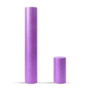 Speckled Multicolor Solid EPP Foam Yoga Roller Dot Surface 60cm Muscle Relaxation Massage Roller for Fitness Physical Therapy
