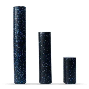 Speckled Multicolor Solid EPP Foam Yoga Roller Dot Surface 90cm Muscle Relaxation Massage Roller for Fitness Physical Therapy