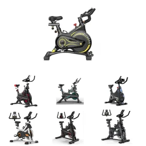 Spin Bike Exercise Bikes Gym Equipment Durable Steel Assault Bikes for Upright Exercise Essential Gym Fitness Equipments