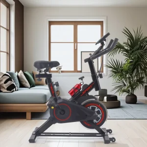 Spinning Bike with Heart Rate Monitor for Home Cardio Training