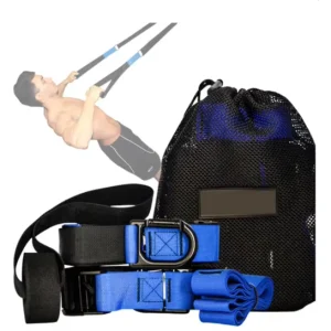 Sport Bodyweight Fitness Resistance Trainer Kit with Straps Suspension Trainer Sling