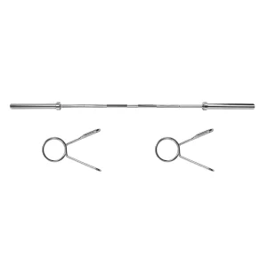 Sport Entertainment Gym 2.2m 7ft 20kg Chrome Weightlifting Barbell