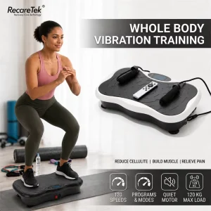Sport Vibration Platform, Vibration Plate Exercise Machine, Ultra Slim Mini Exercise Equipment