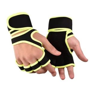 Sport Workout Gloves Anti-Slip Gymnastic Hand Grips with Wrist Support