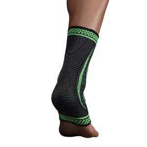 Sports Ankle Support Brace Basketball Running Cycling Training Adjustable Compression Breathable Plastic Protector