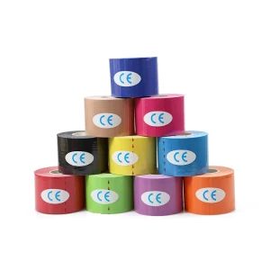 Sports Athletic Injury Therapeutic Reflective Kinesiology Tape Roll for Muscle Recovery