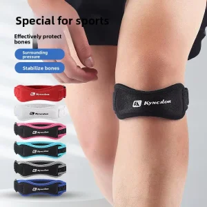 Sports Compression Professional Patella Strap for Running Fitness Cycling Unisex Breathable Shock Absorption Knee Support