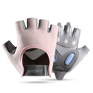 Sports Cycling and Weightlifting Half-Finger Gloves with Palm Pain Relief, Anti-Slip, and Shock-Absorbing Features