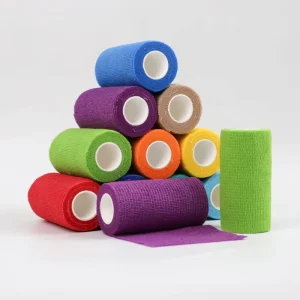 Sports Elastic Non-woven Cohesive Self-adhesive Bandage for Sport