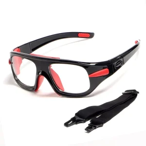 Sports Goggles with Adjustable Elastic Band, Impact Protection for Basketball, Football, Badminton and Outdoor Sports