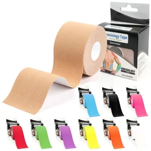 Latex-Free Athletic Physio Support Tape for Ankles, Wrists, Knees, and Joints