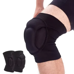 Sports Protective Gear Anti Collision Anti Fall Knee Elbow Pads Thickened Soft Type for Tactical Training Workout