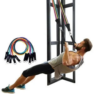 Sports Pull Rope Fitness Band for Strength Training and Back Stretching, Model L-496