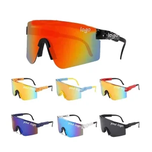 Sports Sunglasses, UV400, Windproof, Large Frame, for Men and Women