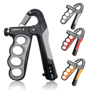 Spring Hand Gripper 100kg Adjustable Finger, Wrist and Arm Strengthener