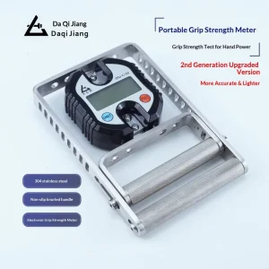 Spring Hand Gripper with Digital Display Meter Finger Flexor Strength Trainer Model DQ317