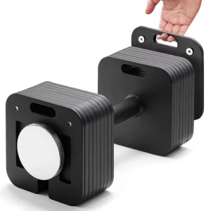 Square Adjustable Dumbbell Enables Quick Weight Adjustment with a Range of 4 to 36 kg and 2 kg Increments