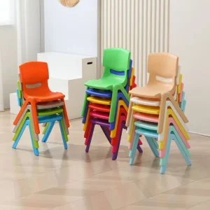 Stackable Preschool Plastic Chair Daycare Nursery Kindergarten Kid Classroom Chair Children Stacking School Chair