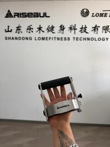 Stainless Steel Cable Attachment Wrist Lock Handle Precise Force Line Lateral Raise Lat Pulldown Tricep Wrist Protection