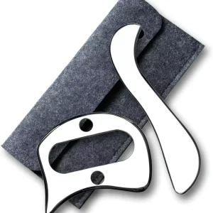 Stainless Steel IASTM Deep Tissue Muscle Massage and Fascia Recovery Guasha Scraping Tool