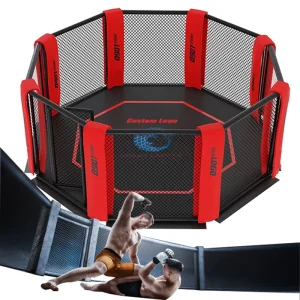 Stainless Steel Octagon Cage for MMA and Boxing Training Waterproof Martial Arts Equipment